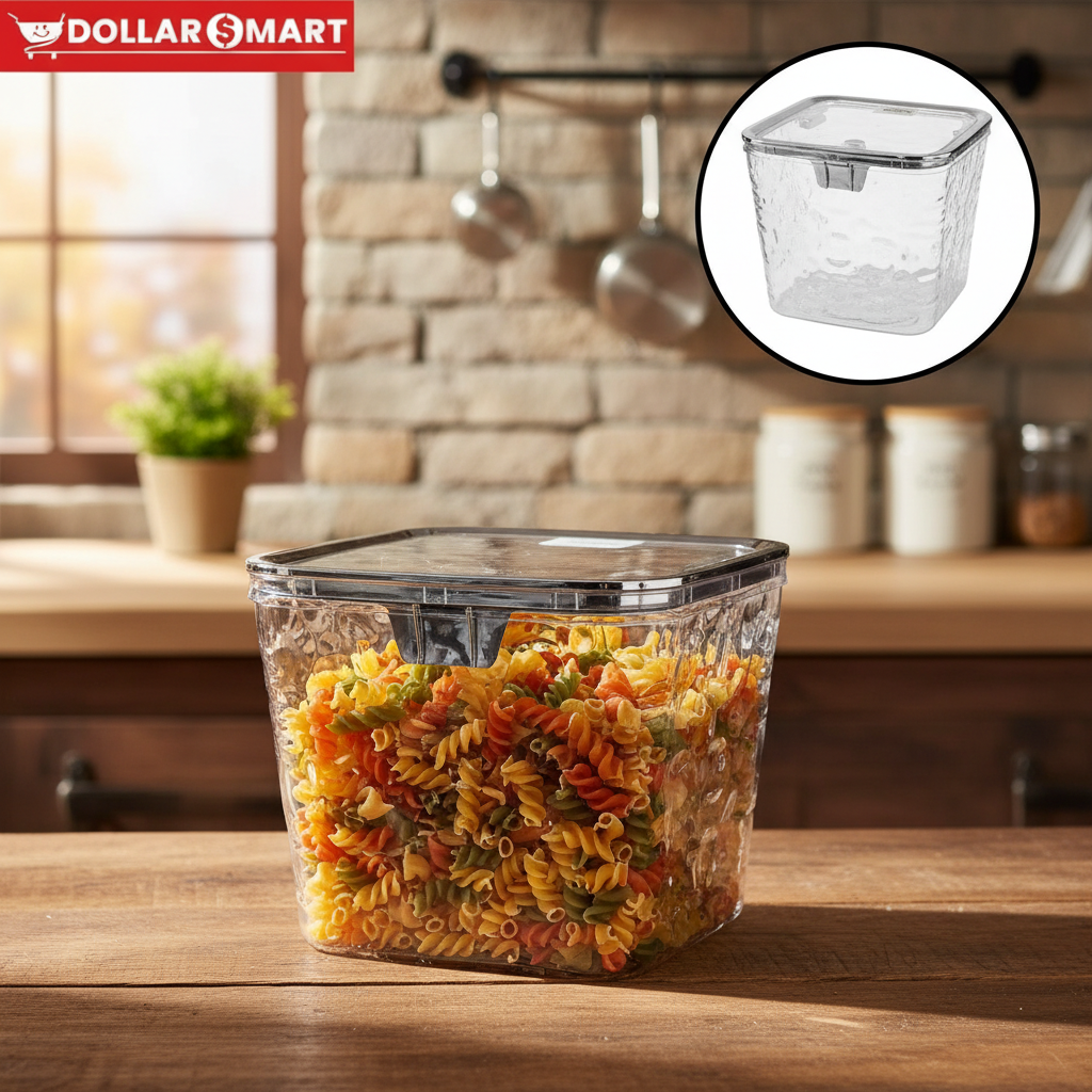 Acrylic Crystal Bin Large - Dollar$ Mart
