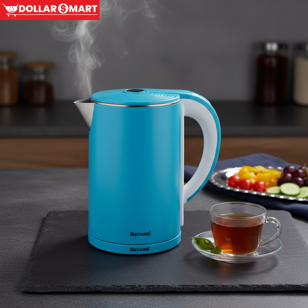 National Electric Kettle ZK-230 - Fast Boiling for Home & Office