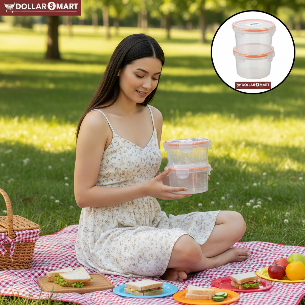 Locking Food Jars 3pcs