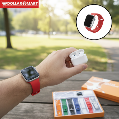 Crown Smart Watch and EarBuds M70