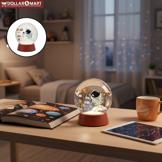 Wooden Table lamp décor small