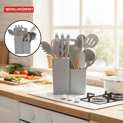 Kitchen Silcone knife and Spoon set