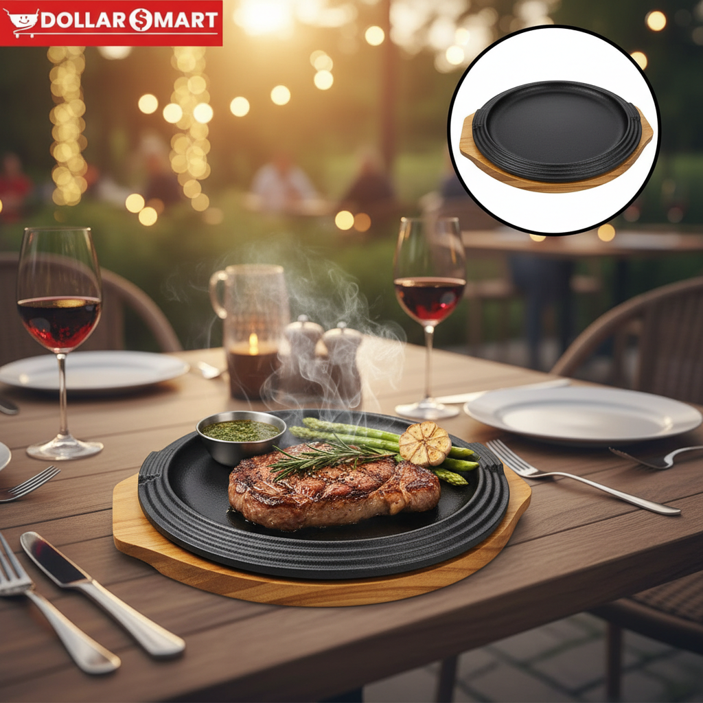 Sizzler Plate wood / Hot plate
