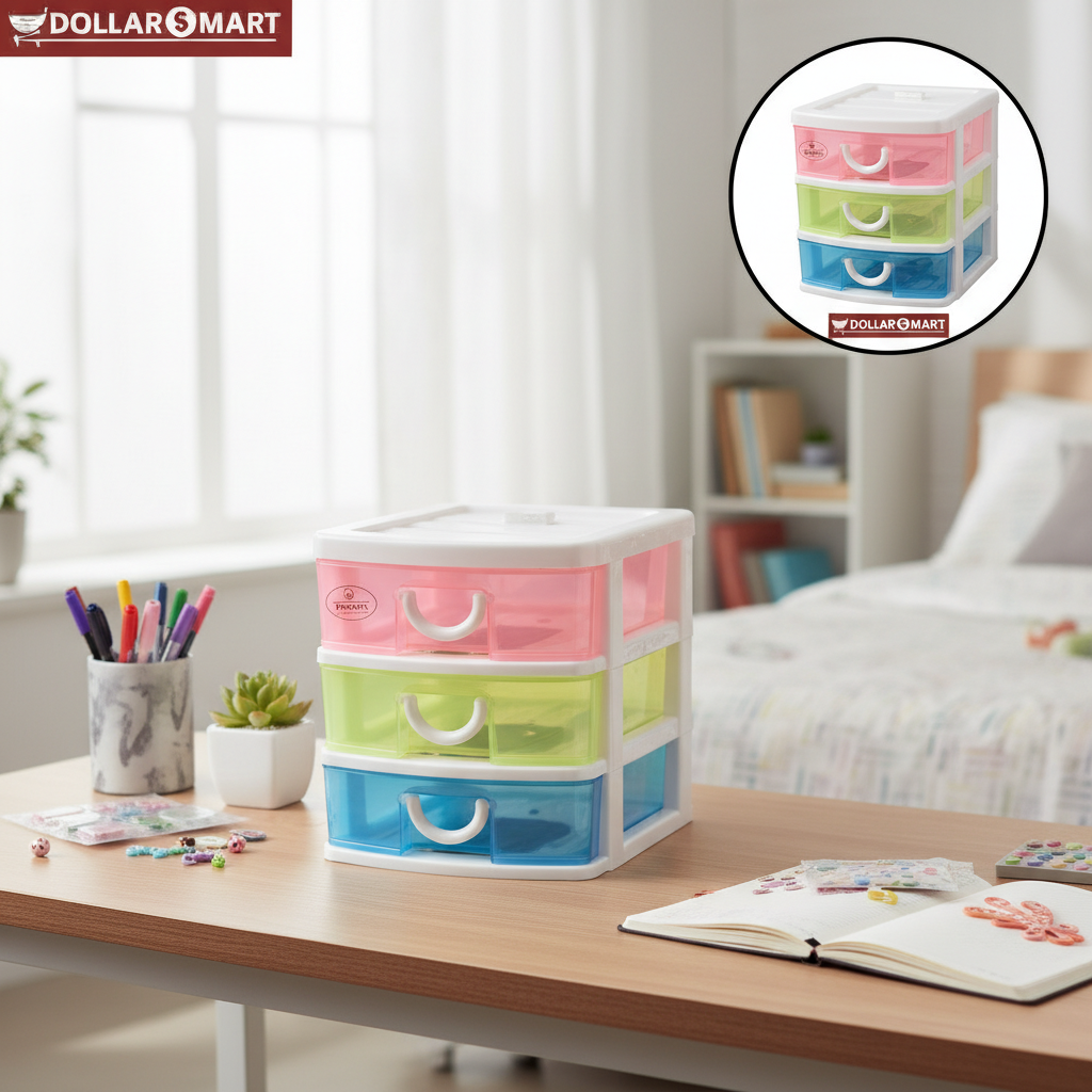 3 Layer Drawer - Dollar$ Mart