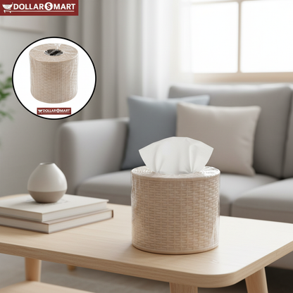 Tissue Holder Box Round