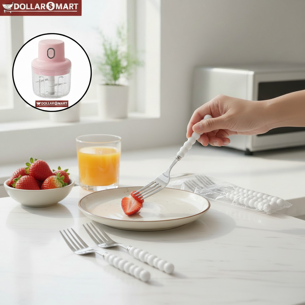 Bubble Handle Forks 4 pcs