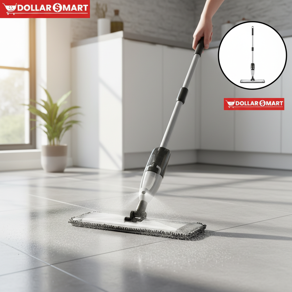 Microfiber Mop with Spray Bottle