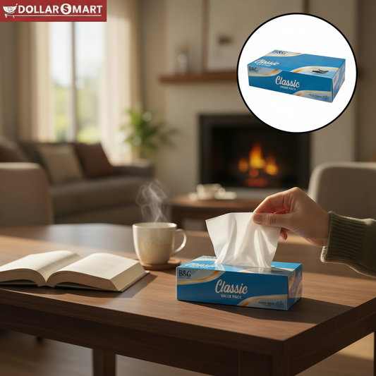 Soft and gentle home tissue pack for everyday use