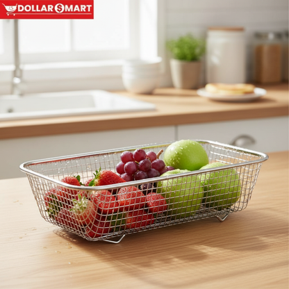 Steel Fruit Basket - Durable & Stylish Kitchen Storage