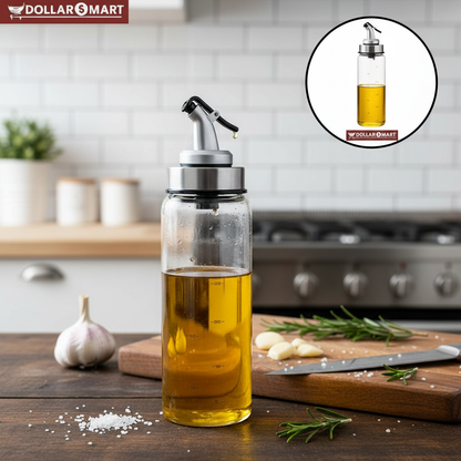 Auto Opening and Closing Oil bottle