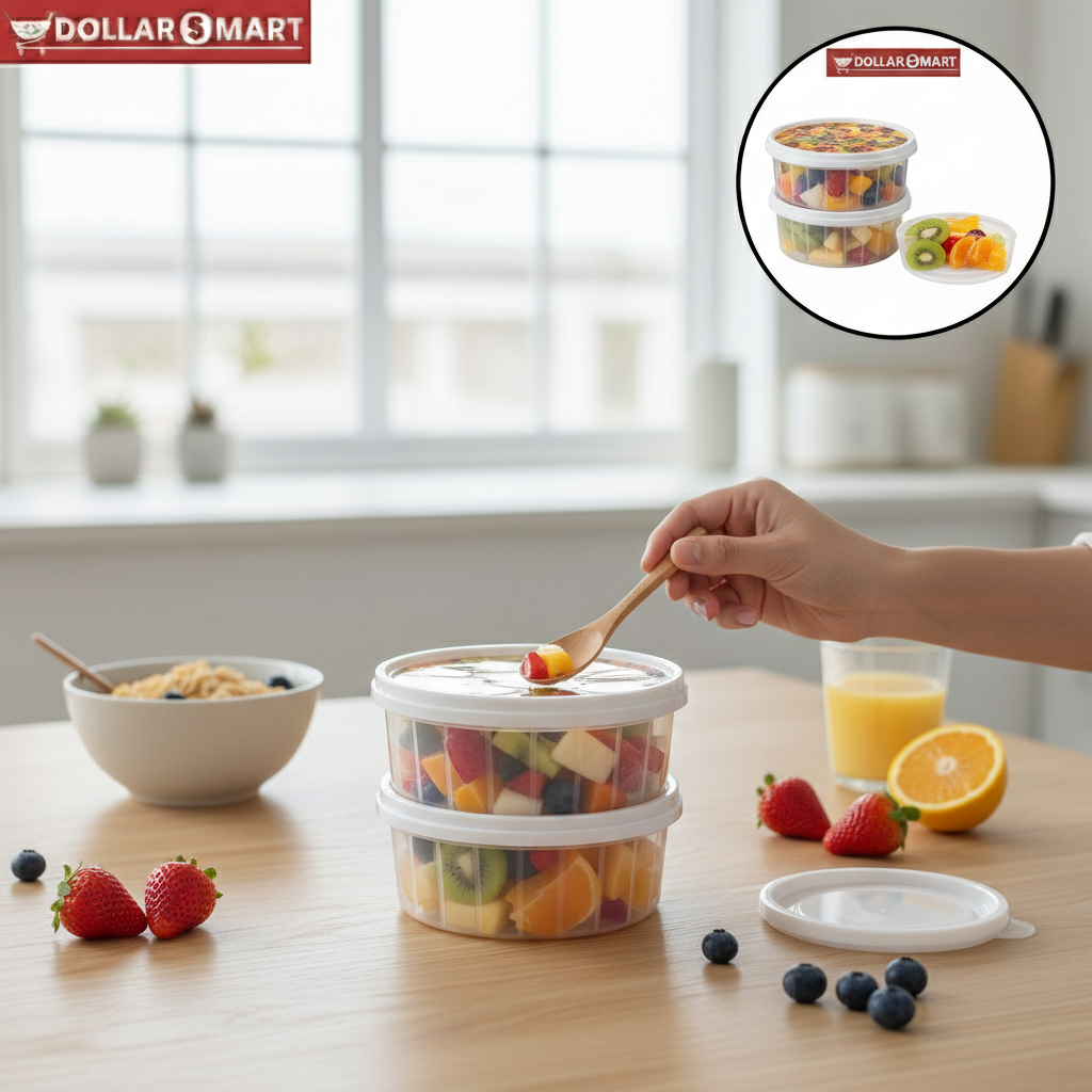 Fancy Storage container medium 4pcs