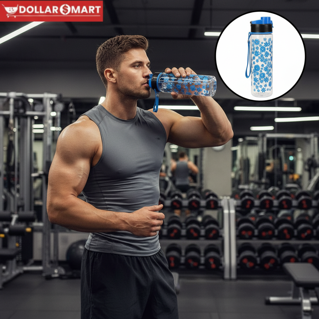 Flower Water Bottle