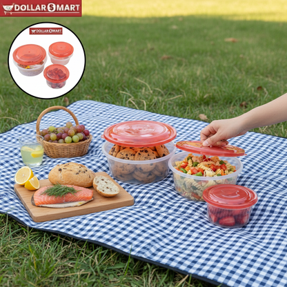 Round 3 in 1 Storage Container