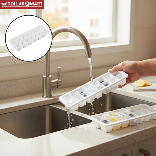 2 pack ice cube trays with easy release feature