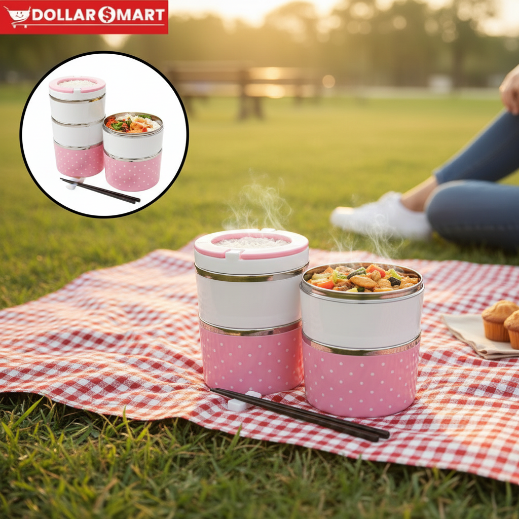 Tiffin/Lunch box three layer