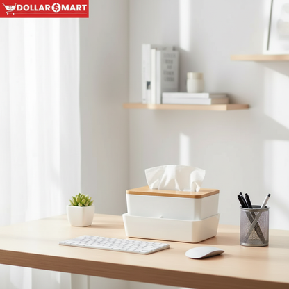 Tissue Box 2 - Stylish & Functional Tissue Dispenser for Home