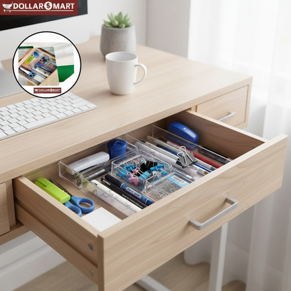 Acrylic Drawer Organizer - Dollar$ Mart