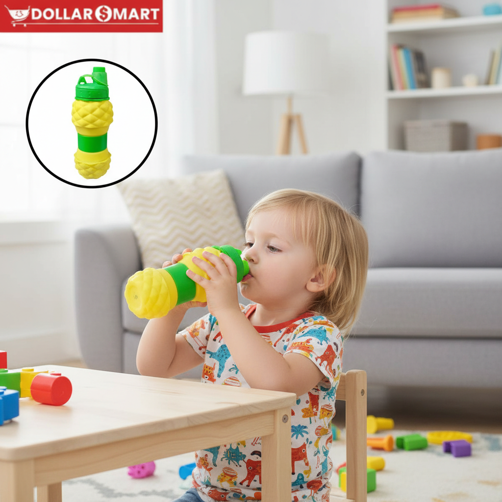 Pinapple Silicone Bottle Large