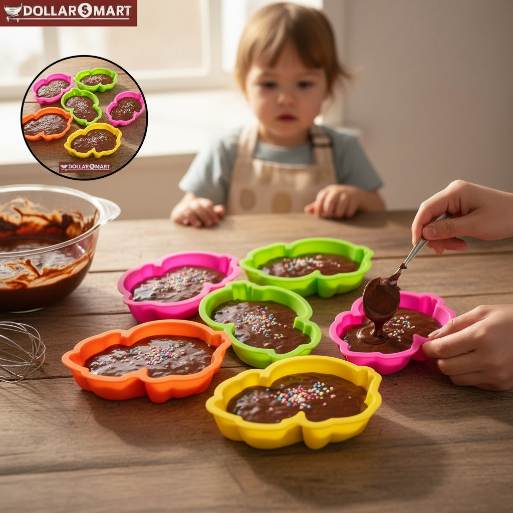Silicone Chocolate Mould 4pcs