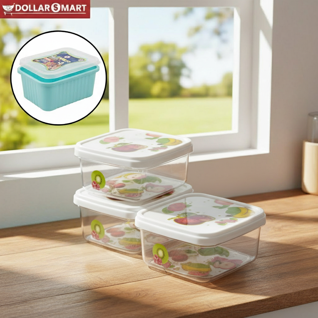Crystal Storage Container 2in1