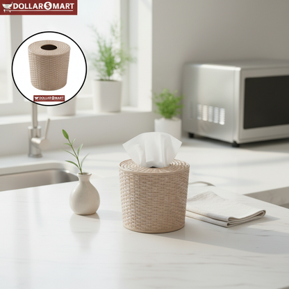 Tissue Holder Box Round