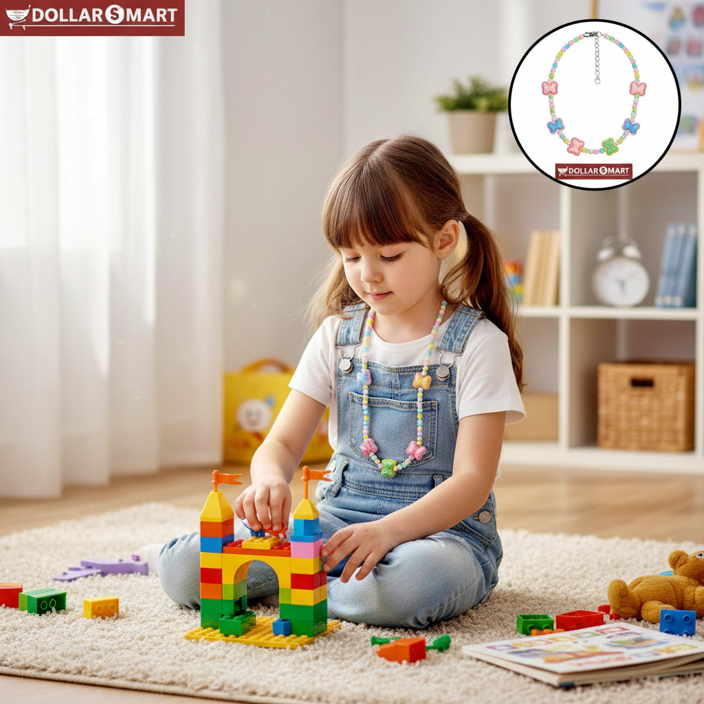 Kids ColorFull Bead Neckless
