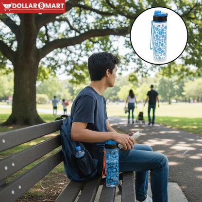 Flower Water Bottle