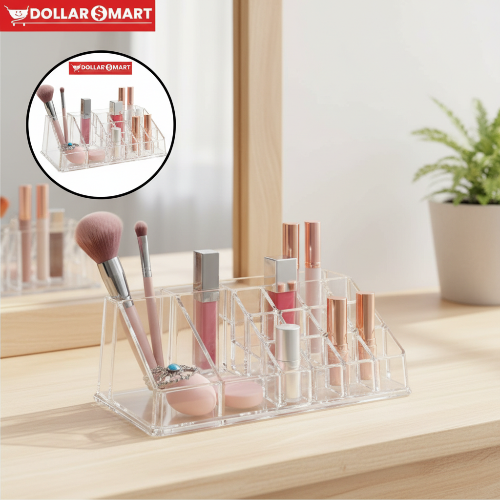 Acrylic lipstick Organizer Large - Dollar$ Mart