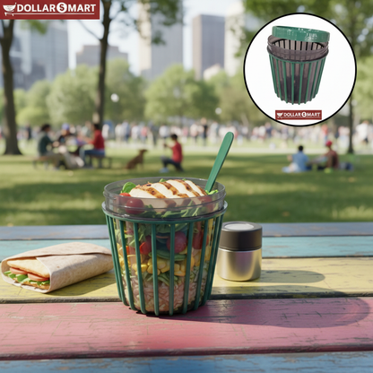 Stripe Food Jar Medium