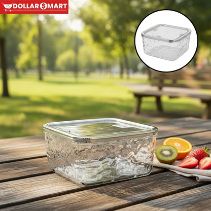 Acrylic Crystal Bin small - Dollar$ Mart