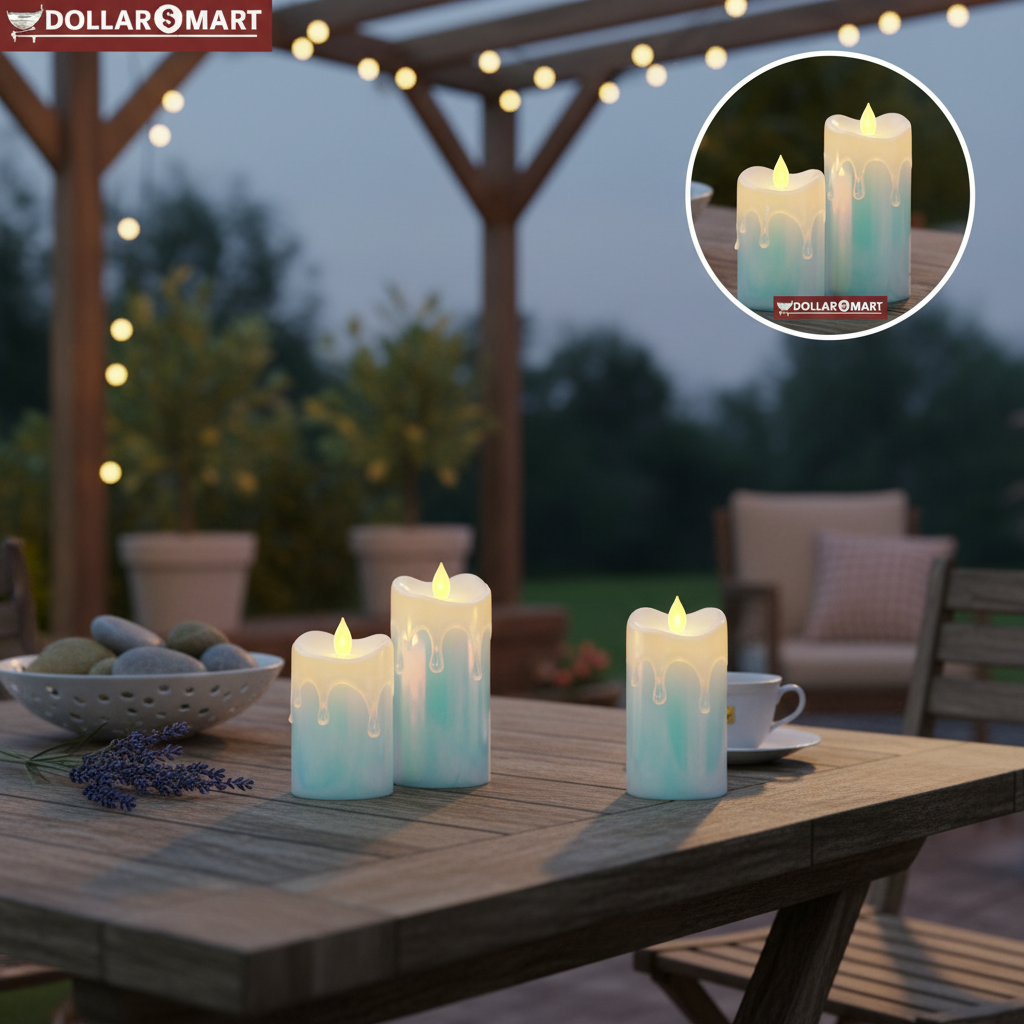 Led Candle set of 3