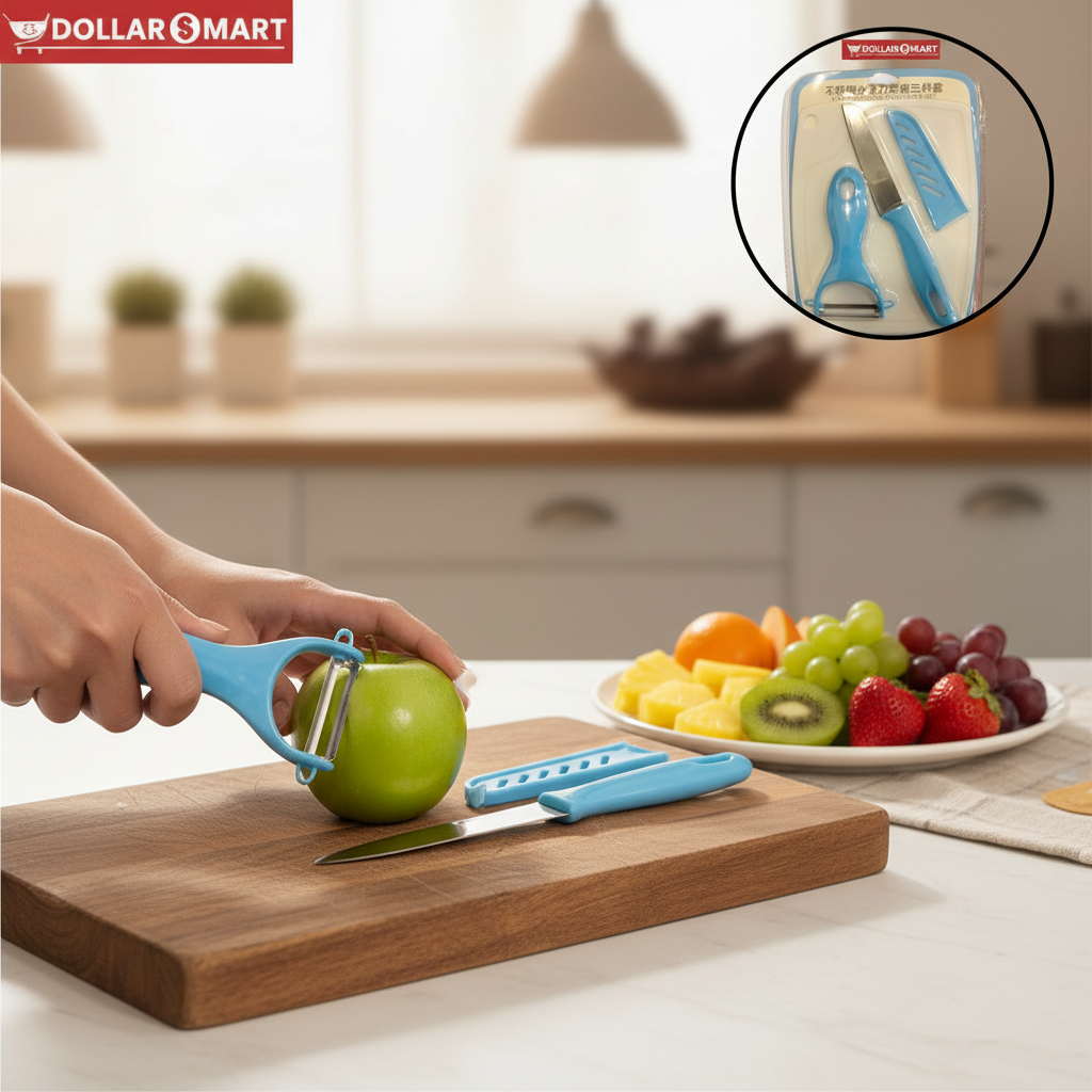 SS Peeler and Knife with Grad