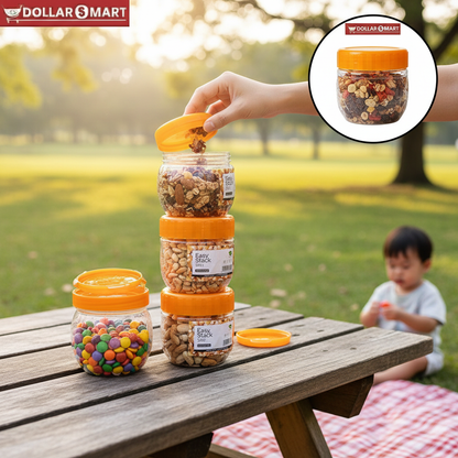 EASY Stackable Jar small 3pcs