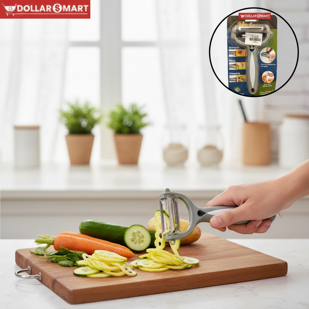 3 in 1 Kitchen Peeler - efficient peeling solution.