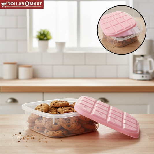 A 3-piece set of medium-sized airtight food containers for meal prep and storage