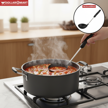 Silicone Spoon with plastic Handle