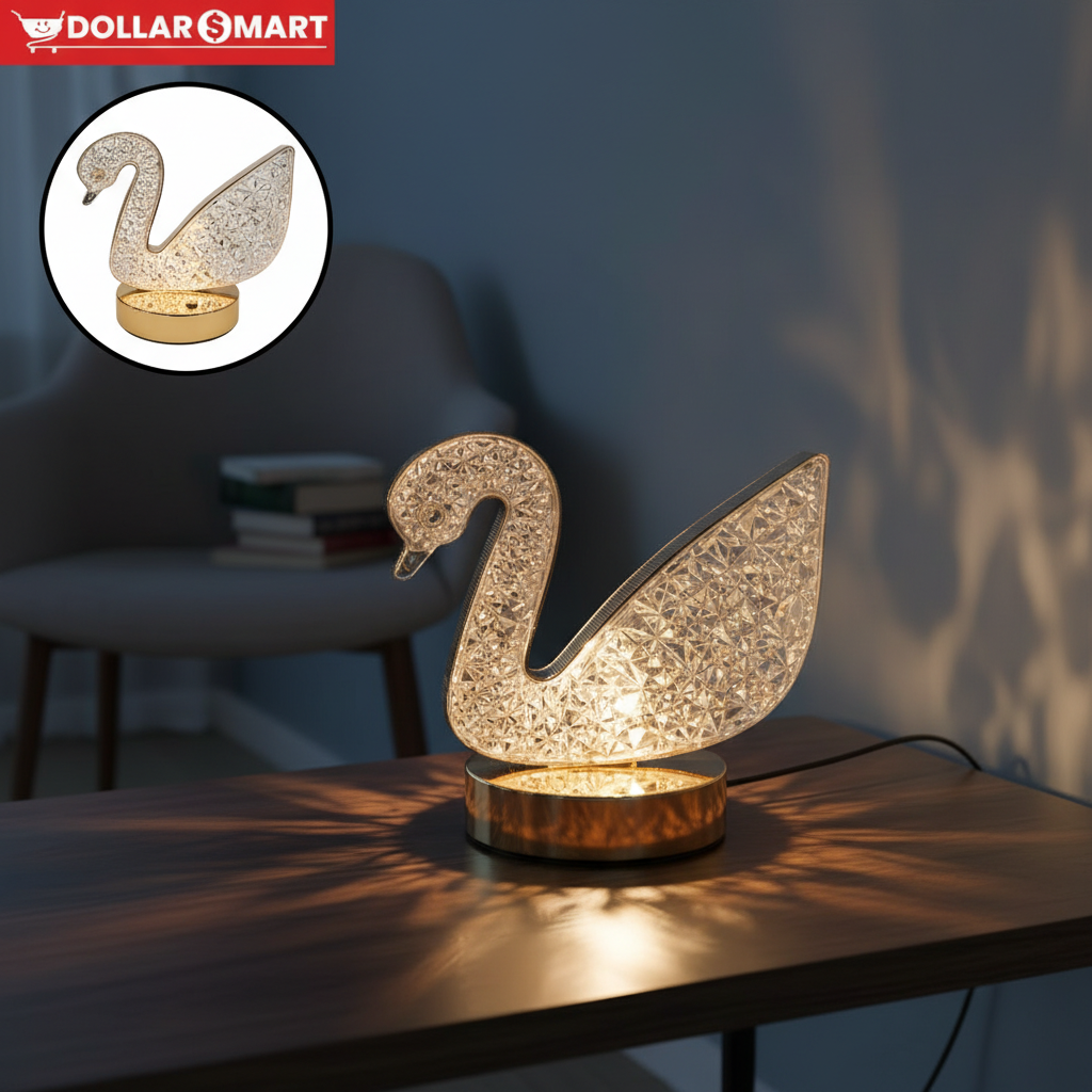 Crystal Duck Lamp