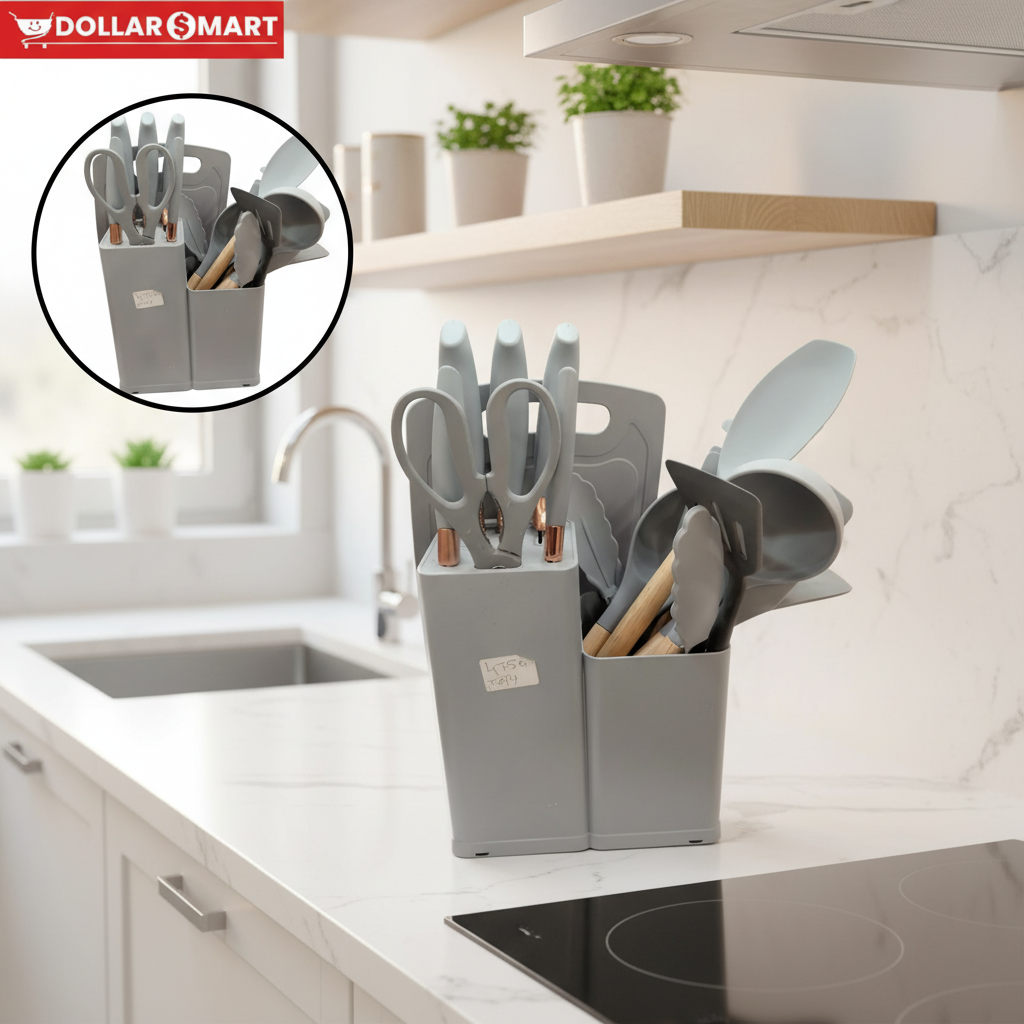 Kitchen Silcone knife and Spoon set