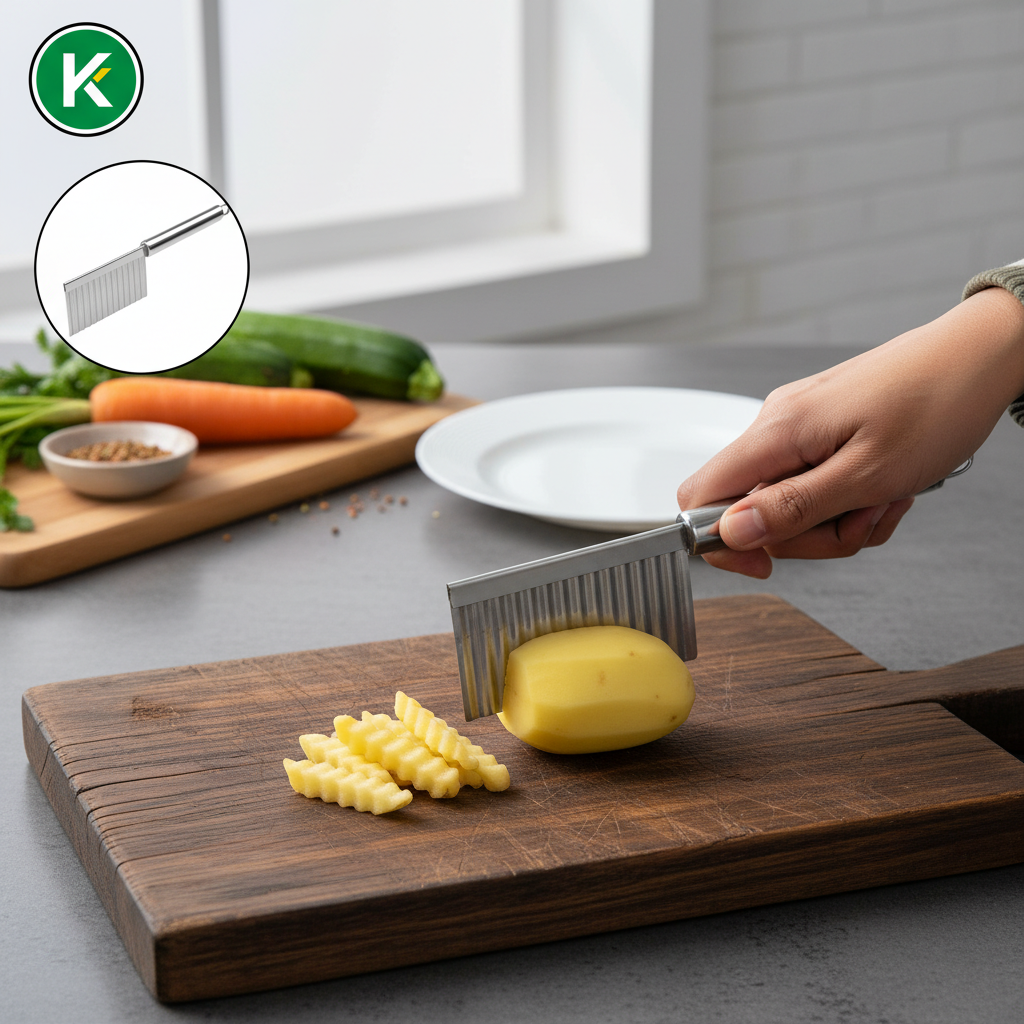Potato Waves Cutter Knife