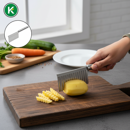 Potato Waves Cutter Knife