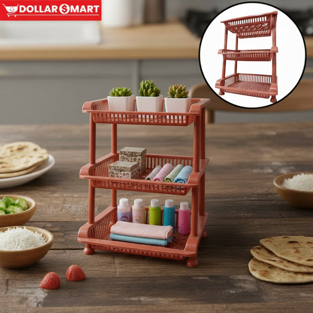Plastic Plate Stand 3 Layer