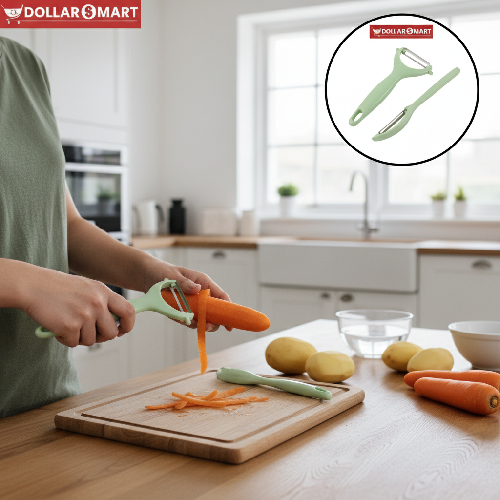 Veggie Peeler Both Angles 2 Pcs