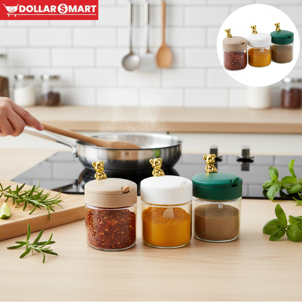 Little Bear Spice jars