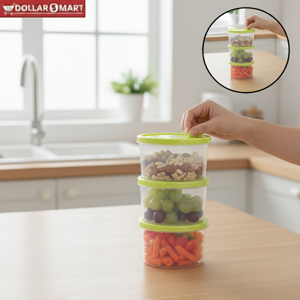 Kitchen Container medium 3Pcs