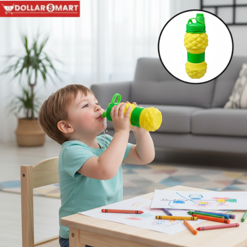 Pinapple Silicone Bottle Large
