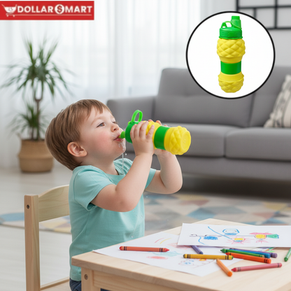 Pinapple Silicone Bottle Large