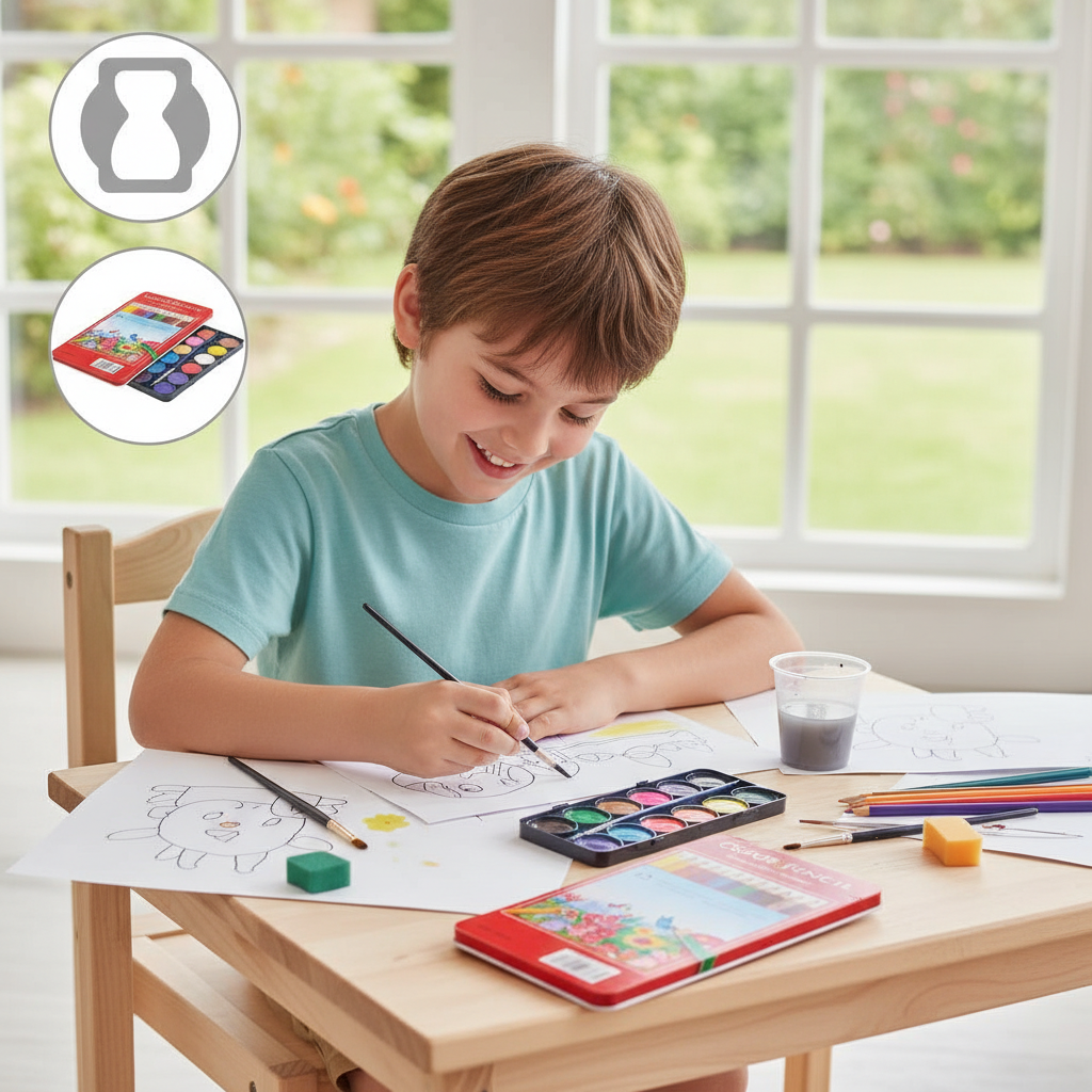 Pencil Coloring Box 12pcs