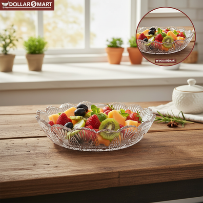 Oval Glass Tray medium