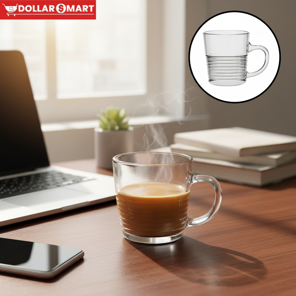 Ghani glass cups 6 pcs