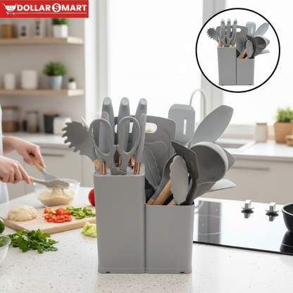 Kitchen Silcone knife and Spoon set